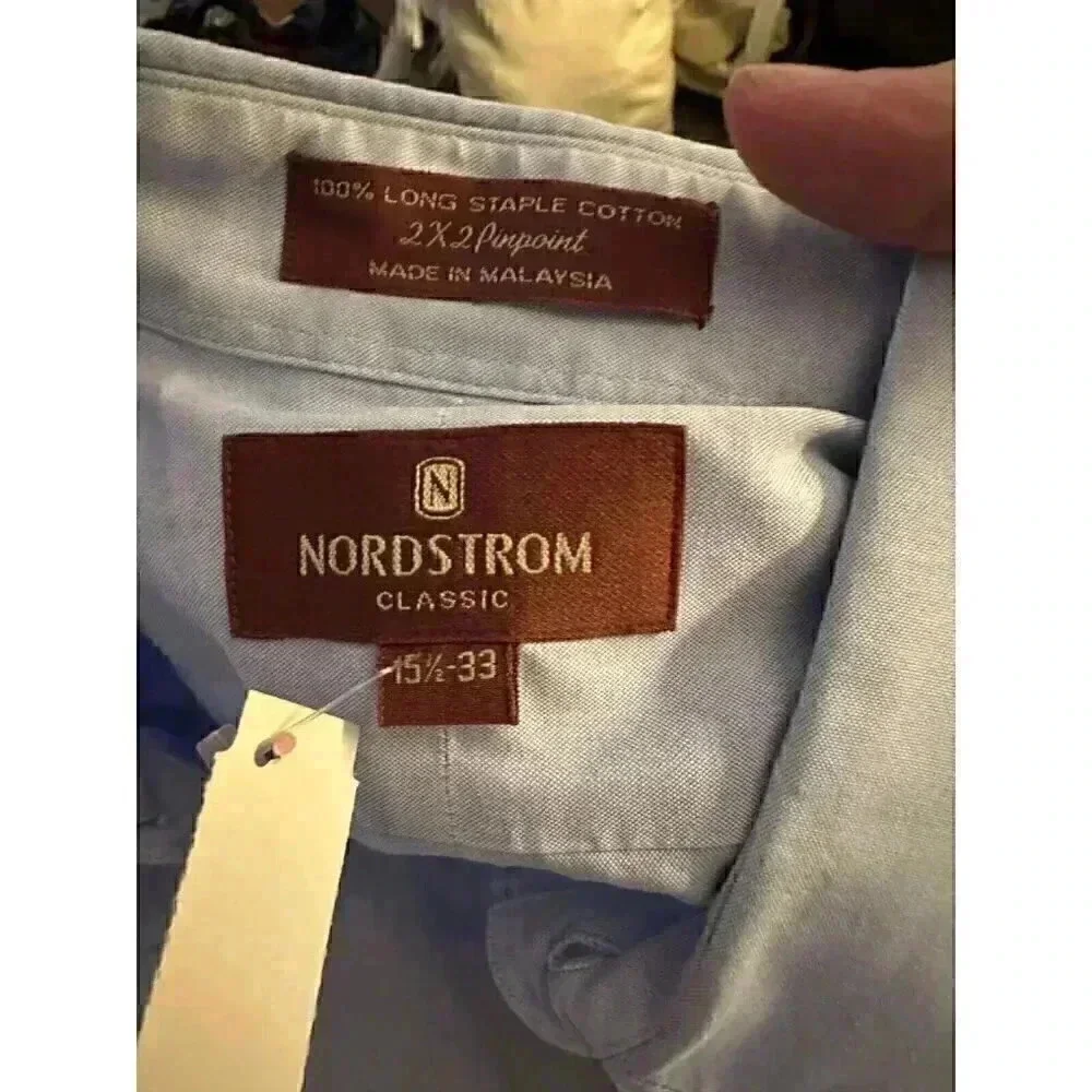 Nordstrom classic oxford men’s shirt size 15 1/2 / 33
